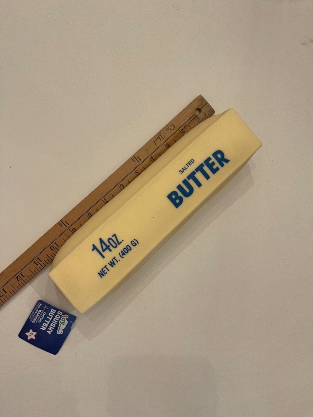Squishy Butter Stick Large 14 oz. Squishy Toy NEW - Picture 5 of 14